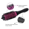 thumbnail image 4 of Round Comb, 7 Pack Anti-Static Detachable Round Hair Brush Professional Ionic Hair Styling Curling Brush Precise Heat Styling For All Hair Types, 4 of 8