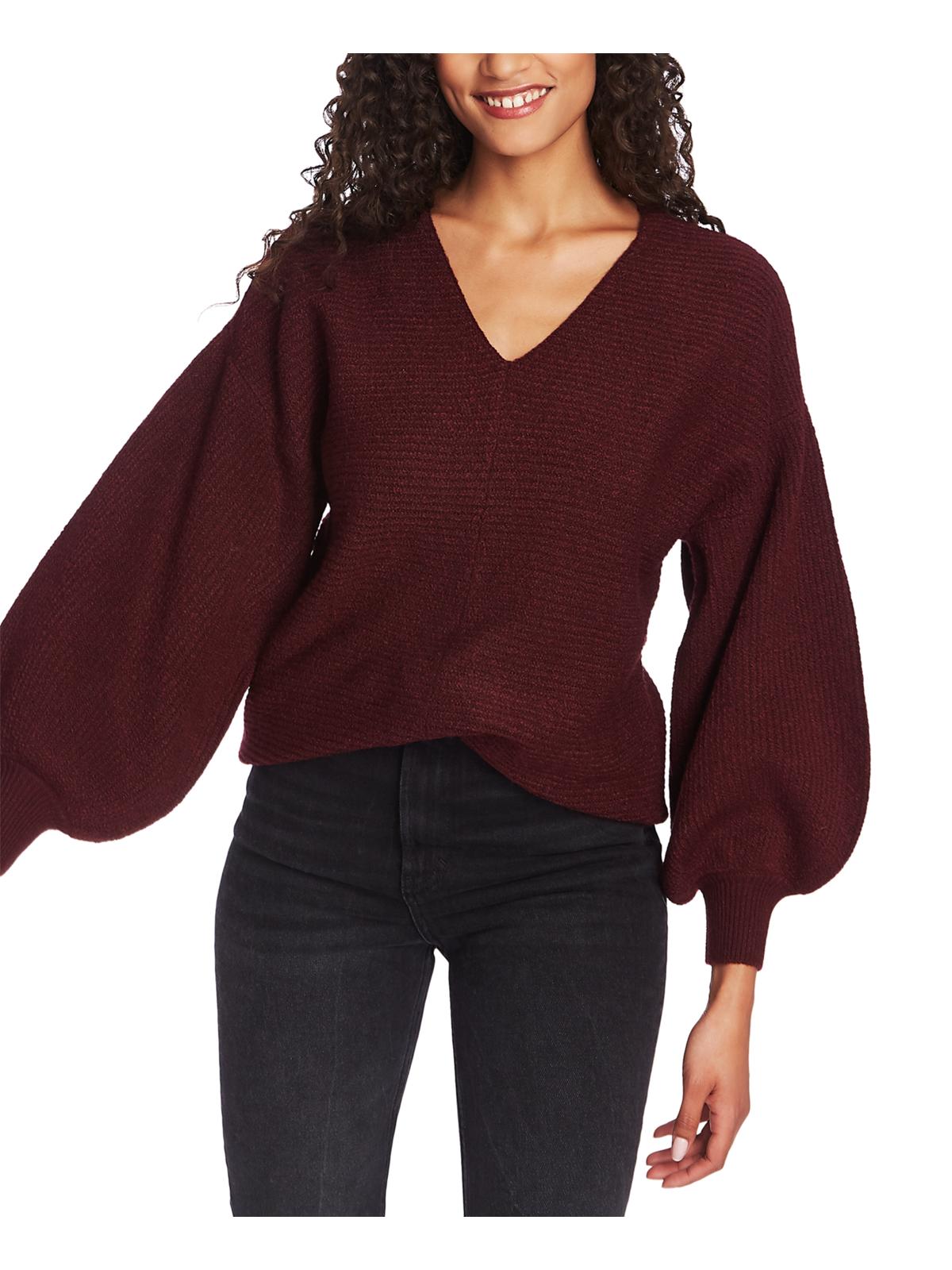 1 state bubble sleeve sweater