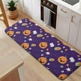 thumbnail image 5 of Cute Halloween Icons Pattern Kitchen Rug Mat,Kitchen Runner Rugs Non Skid Washable,Decorative Kitchen Floor Mats for Kitchen,Sink,Laundry,17"x47.2", 5 of 7