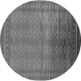 thumbnail image 1 of Ahgly Company Indoor Round Oriental Gray Industrial Area Rugs, 6' Round, 1 of 4
