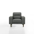 thumbnail image 7 of New Classic Furniture Vale Polyester Fabric Upholstered Arm Chair in Gray, 7 of 7