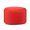Red, variant on Dotcom Soleil Bean Bag Round Ottoman/Pouf - Waterproof, Fade-Resistant Footrest for Indoor/Outdoor - Filled with High-Density Polystyrene Beads, Double-Stitched Seam, Red, 20" D x 12" H