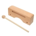 thumbnail image 1 of QUMIIRITY Instruments de Rythme Musicaux Bloc Traditionnel Bois 1Pcs, 1 of 5