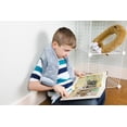 thumbnail image 3 of Bouncyband Sensory Weighted Dual Texture Shoulder Wrap for Kids, 40" x 12", 3 of 4