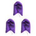 thumbnail image 2 of 3 mantas esquineras forro polar para pájaros, cómodas para jaulas pájaros, para loros, para invierno, para cotorras, palomas y pájaros pequeños. Púrpura, 2 of 8