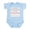 Sky Blue, variant on CafePress - Cute Twin Brother Infant Bodysuit - Baby Light Bodysuit, Size Newborn - 24 Months