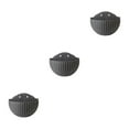 thumbnail image 4 of mmirethe Wall Plastic Pot With Drainage And Stylish And Durable Widely Used Flower Pot Grey 3Set, 4 of 6