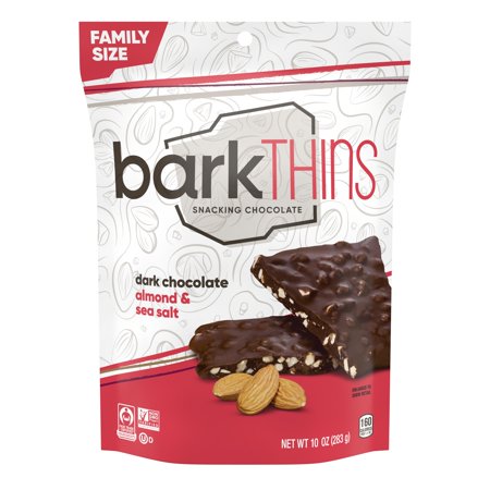 barkTHINS Almond with Sea Salt Dark Chocolate - 10oz
