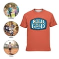 thumbnail image 5 of Rold Gold T-Shirt for Boys Girls, Kids Novelty Crew Neck Tops, Lightweight Short Sleeve Tee, XS-XL, 5 of 9