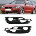 thumbnail image 2 of Applies to Front Bumper Fog Light Frame Grille Cover Fog Lamp Trim Protection For BMW 3 Series F30 F31 316i 318i 320i 325i 328i, 2 of 7