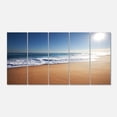 thumbnail image 2 of Calm Blue Beach under Bright Sun - Seascape Canvas Art Print, 2 of 3