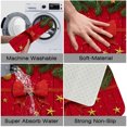 thumbnail image 3 of 1pc Christmas Background Absorbent Non-Slip Bathroom Thickened Flannel Rug Decor,Soft,Quick Drying,Suitable For Indoor/outdoor Use,Bathrooms,Bedrooms,Kitchens,Terrace,Laundry Rooms,16"x24", 3 of 9