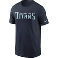 thumbnail image 2 of Men's Nike Navy Tennessee Titans Team Wordmark T-Shirt, 2 of 3