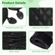 thumbnail image 4 of 3 fundas para cabezas de palos de golf, cubierta para cabeza de golf para conductor de golf, cubierta impermeable de piel sintética con forro de felpa antiarañazos, 1 funda protectora para cabeza de p, 4 of 6