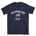 thumbnail image 1 of Wilmington Ohio Patriot Men's Cotton T-Shirt, 1 of 1