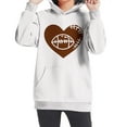 thumbnail image 4 of Odeerbi Teen Boys Hoodies Fall Winter Pullover Hooded Sweatshirts 4-14 Years Children's American Football Printed Long Sleeve Top Sweatshirt Teen Clothes White, 4 of 5