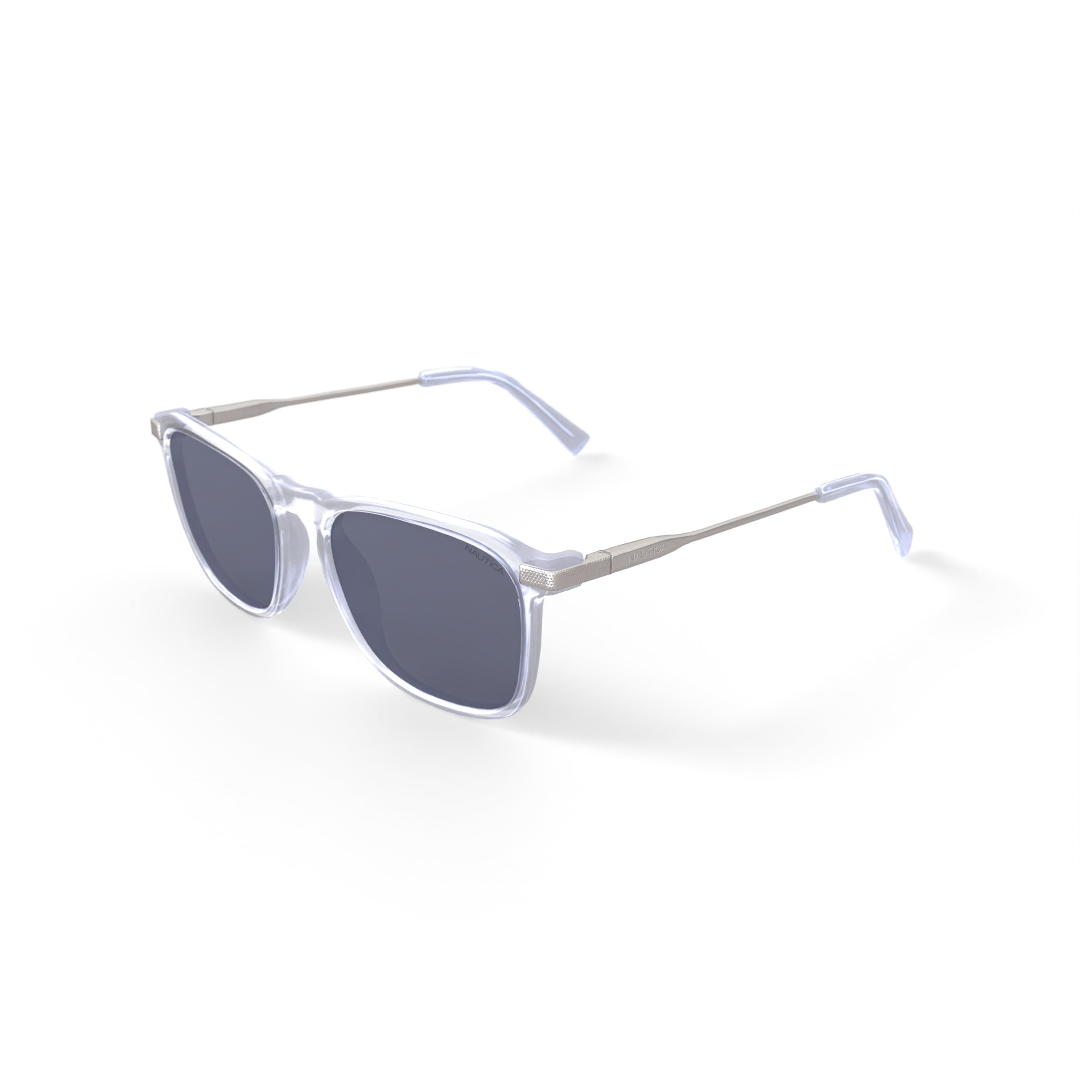 Nautica Men's Rx'able Sport Sunglasses, N9202S, Crystal, 54-18-145, with Case
