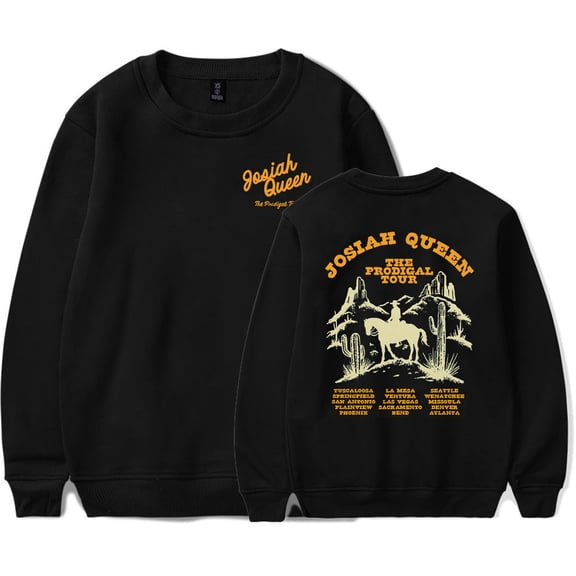 Josiah Queen Altars Over Stages Crewneck Sweatshirt Man/Woman Hip Hop Hoodies Fans Sweatshirts