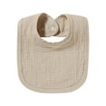 thumbnail image 2 of Baby Burp Cloths Girls Boys Solid Absorbent Spit Milk Pad Towel 4 Layers Bibs for Toddlers Beige, 2 of 4