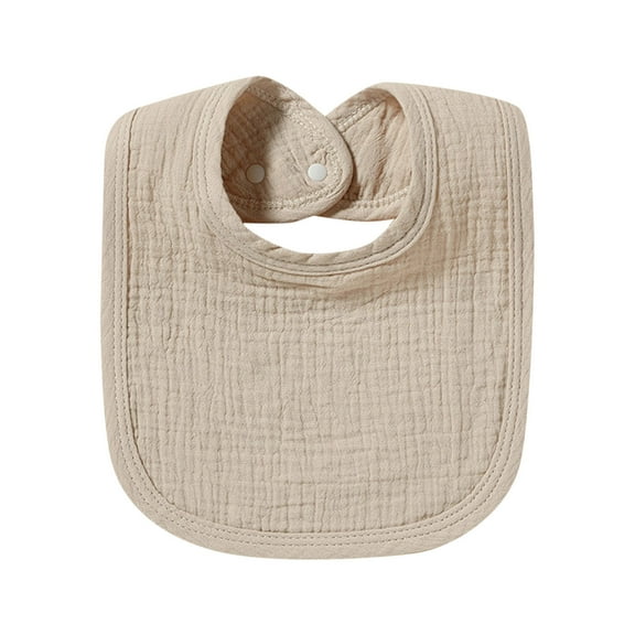 Krdevn Bibs Girls Boys Absorbent Spit Milk Pad Towel Small Bibs Burp Cloths Outwear