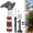 Silver, variant on Yescom EZ GO 14ft Starlink Gen 3 Pole Ground Mount Kit with Deck Mount & Starlink Adapter Aluminum Telescoping Pole for Outdoor Backyard, Silver