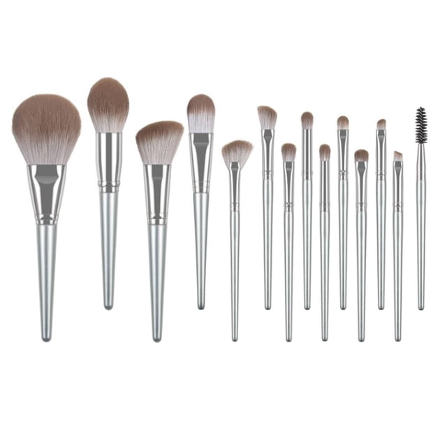 Juego de Brochas de Maquillaje de 14 Piezas NikouMX
