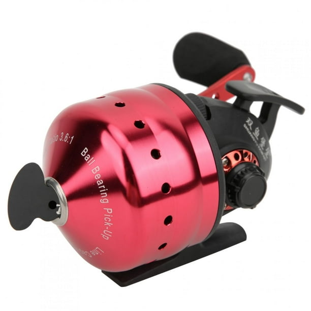 Youthink Spincast Reel, Abs +Metal Red/Golden Fishing Tackle, Fish Hunting Reel, Fishing Lover For Wild Fishing Red Red