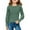 Mint Green, variant on Diufon Girls Knitted Pullover Sweaters Casual Long Sleeve Warm Crewneck Tops Soft Solid Color Loose Blouse