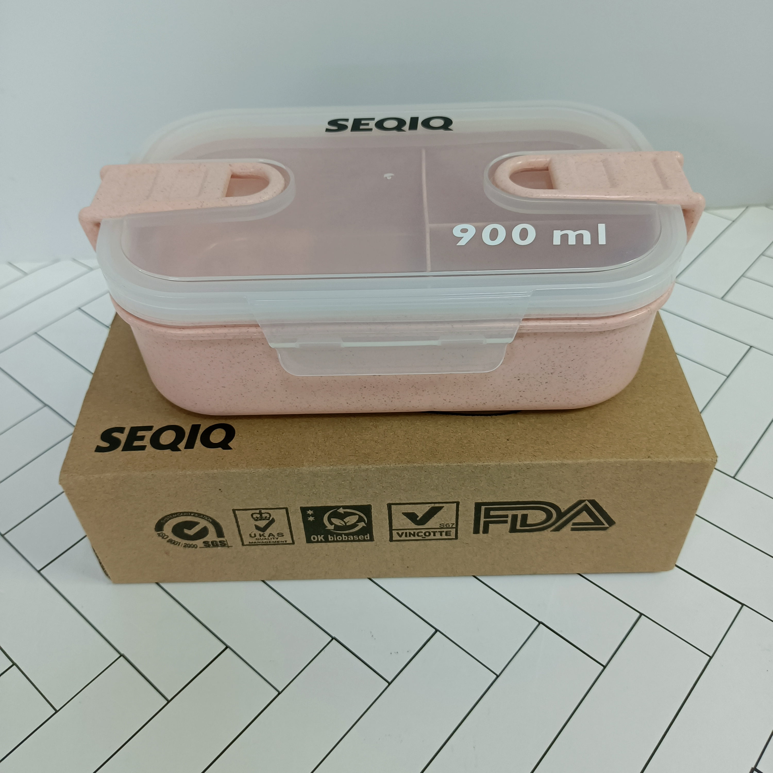 SEQIQ Bento Box, Ideal Leak Proof Lunch Box Containers