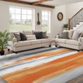 Modern Style Area Rug 5'x8', Non-Slip Washable Rectangle Large Area Rug ...