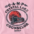thumbnail image 2 of Friday The 13Th Camp Counselor Women's T Shirt, Pink, 2X-Large, 2 of 6
