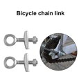 thumbnail image 2 of Langgg Bicyclettes Vitesse Fixe Ajuster Boulons Commutation Vélo Chaîne Tendeur Métal Vis Régleur Outil de Réparation Véhicule Fixation, 2 of 9