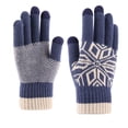 thumbnail image 3 of Kamentoy Winter Gloves - Women's Winter Gloves, Warm Touchscreen gloves Women Men, Knit gloves for Cold Weather, 3 of 4