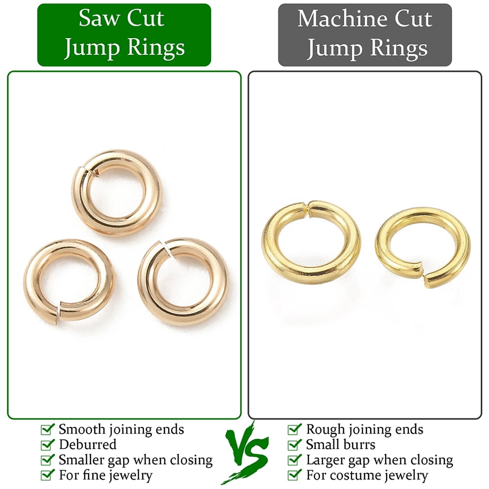 Aluminum Open Jump Rings Round Ring Light golden 15x2mm Inner Diameter: 11mm