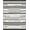 Black, Pattern 1, variant on ODIKA 4'x6' Black And White Striped Boho Welcome Washable Area Rug Varied Band Widths Modern Repeat Casual Relaxed Motif for Home Office, Under Desk, Non-Slip Chair-Friendly, Flatwoven