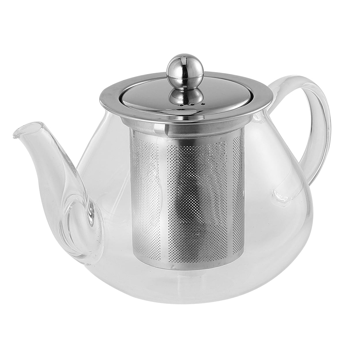 Bestonzon 400ml Glass Teapot Heat Resistant Glass Teapot Healthy Teapot