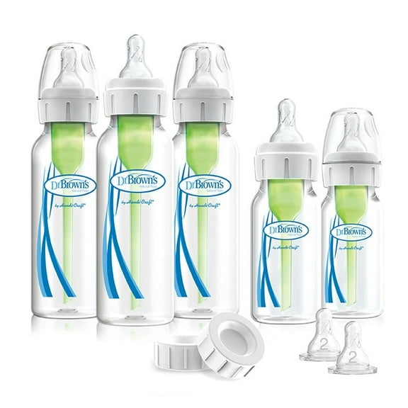 Set de Biberones Dr. Brown's Options + 4 oz y 8 oz 12 Piezas