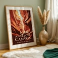 thumbnail image 6 of Antelope Canyon Vintage Travel Poster – Sculpted Sandstone Beauty - Arizona Illustration Travel Poster Desert Vintage Poster Nature Landscape Scenic Unframed Wall Art Print 20 x 28 inches, 6 of 60