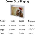 thumbnail image 2 of Dreamtimes Jigsaw Puzzles Artwork Gift for Adults Teens Cavalier King Charles Spaniel Wear Christmas Hat Wooden Puzzle Games, 1000 Pieces, 2 of 6
