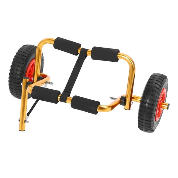 Kayak Dolly Trailer, Canoe Carrier Dolly Foldable Aluminum for Small Boats