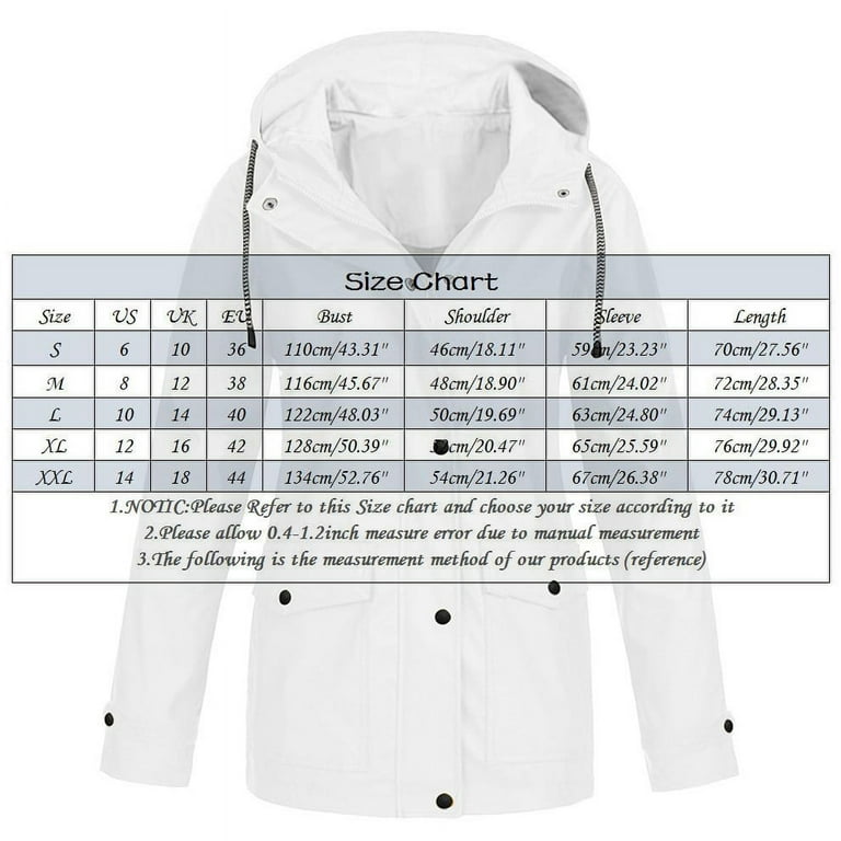 Ketyyh-chn99 Womens Coats Zip Up Button Anorak Jacket with Ketyyh-chn99 Womens Coats Zip Up Button Anorak Jacket with