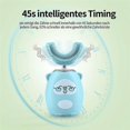 thumbnail image 2 of Kids Electric U-shaped Toothbrush 360 Degree Cleaning Brush With 3 Modes 2 Led Uv Light, 2 of 5