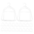 thumbnail image 6 of UPOUART 20Pcs Multifunctional Hat Storage Rack Plastic Beanie Hanger for Scarves and Belts, 6 of 8