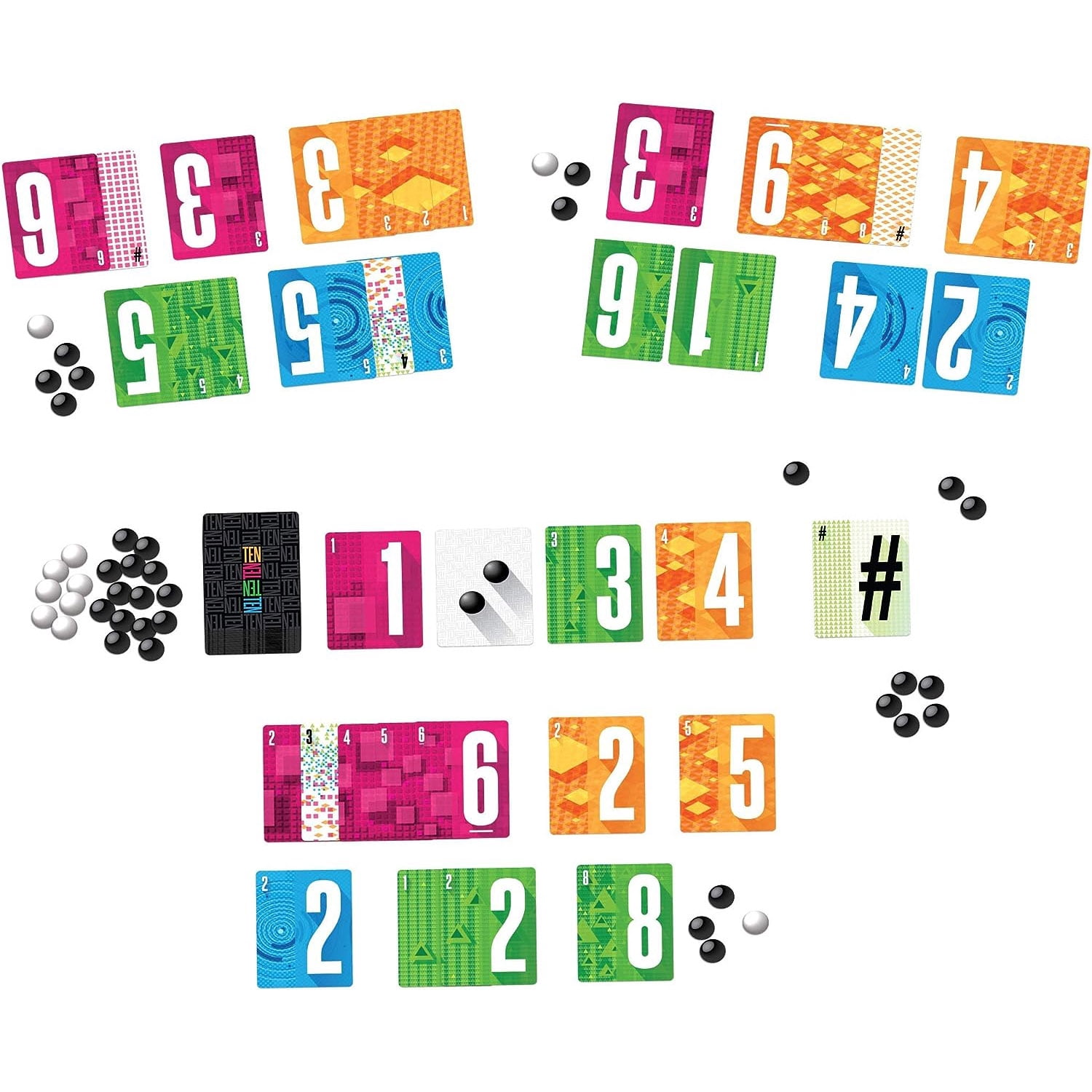 AEG: Ten - Push Your Luck Card Game for The Whole Family | from The Creators of Point Salad | Easy to Learn | Quick to Play | Ages 10 and up | 2-6 Players
