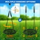 thumbnail image 4 of Plataforma exterior Spider Web Swing Odoland de 24 pulgadas para niños y anuncios, 4 of 7