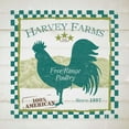 thumbnail image 2 of Stimson, Diane 15x15 Black Ornate Wood Framed with Double Matting Museum Art Print Titled - Harvey Farms Poultry, 2 of 4