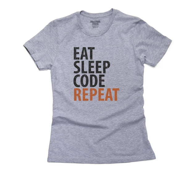 eat sleep code repeat shirt