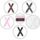 thumbnail image 2 of 5 pares de almohadillas de silicona suave para anteojos, puntas de sien, almohadillas para anteojos, anteojos antideslizantes, gancho para la oreja, empuñaduras deportivas cómodas para los oídos,, 2 of 5