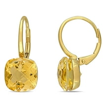 Everly Women's Citrine 14k Yellow Gold Earrings