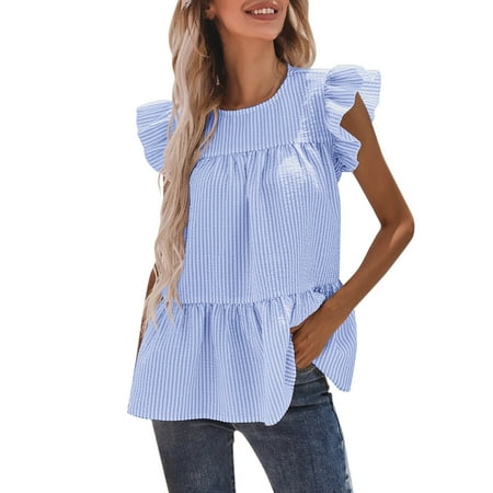 

Pianpianzi Kindness Shirts Women Large Scrub Women Sweater Tops Womens Top Casual V Neck Pleated Sleeve T Shirt Babydoll Loose Ruffle Top